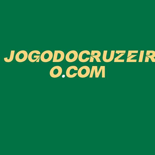 Logo da JOGODOCRUZEIRO